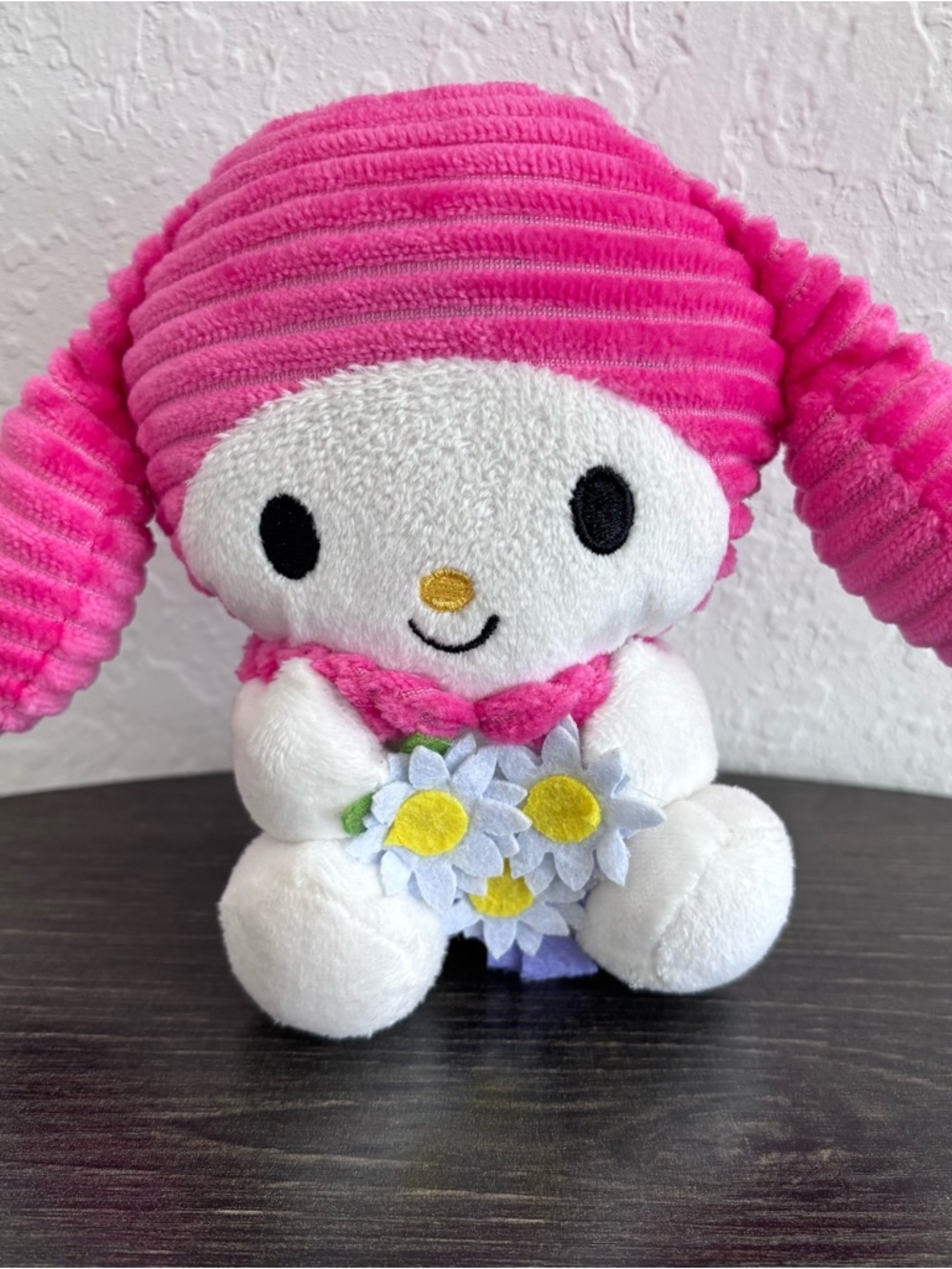 My Melody Pink Spring Bouquet Plush Bunny